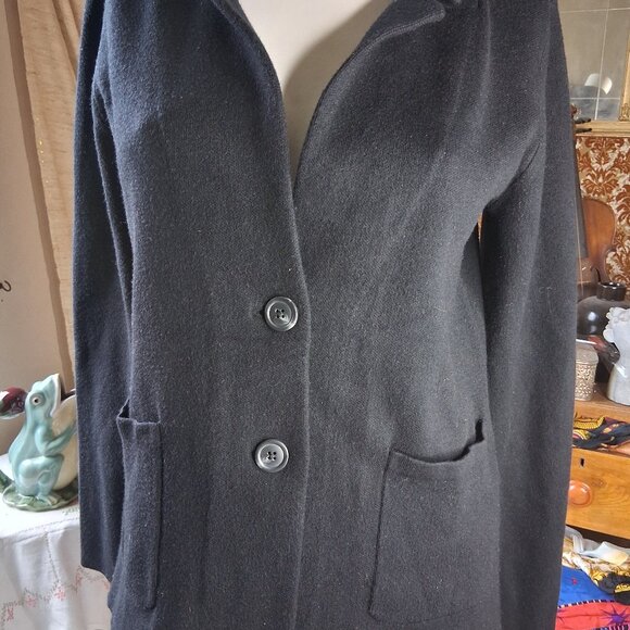 Comtemporaine par Simon's VIsion Viscose Sweater Blazer S - Picture 1 of 4